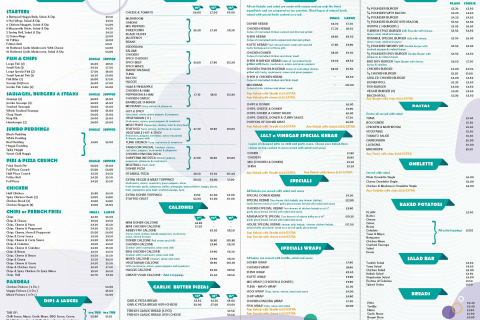 Menu Design