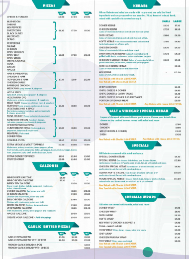 Menu Design